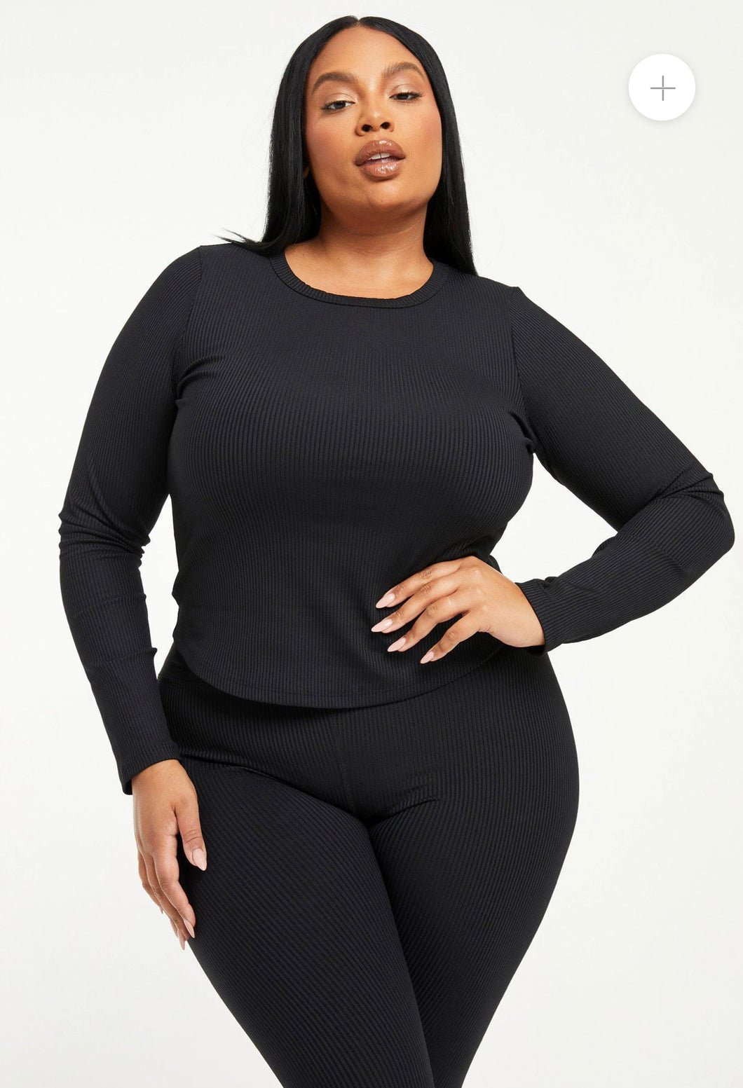 Long Rib Active Top