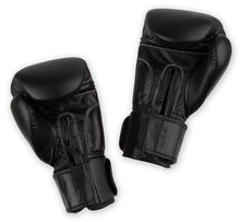 Star Boxing Gloves - Black/Black