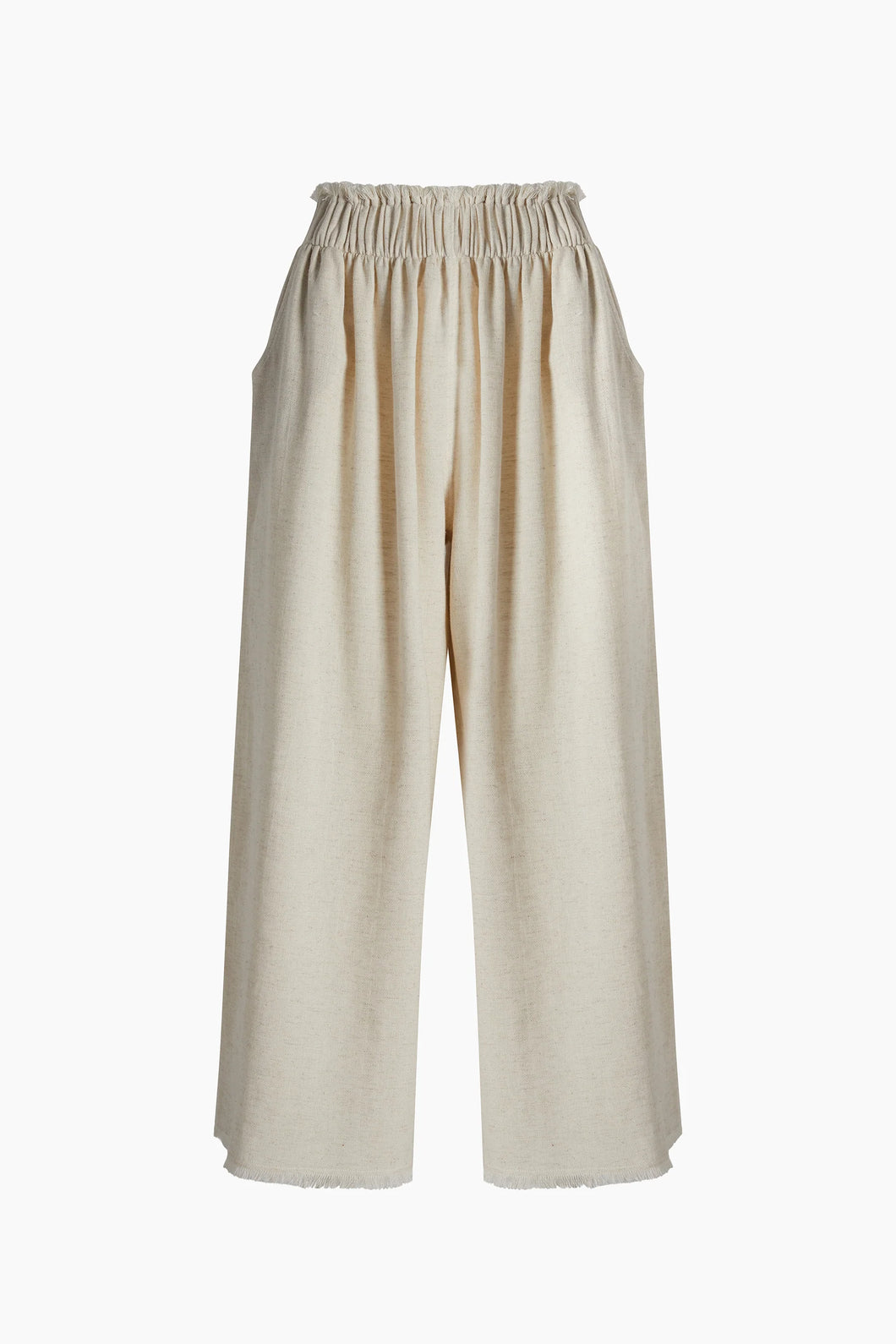 Ikikiz- Natural Palazzo Pants