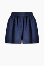 Ikikiz- Linen Navy Shorts