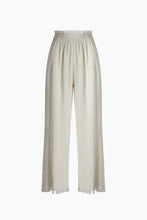 Hemp Transparent Straight Pants - Ikikiz