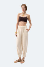 Ikikiz- Natural Linen Slouchy Pants