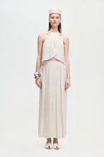 Ikikiz- Natural Pleated Skirt
