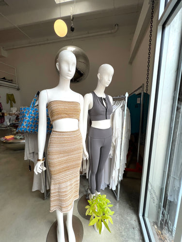 Bandeau Set Gold - Tube Dress or Skirt