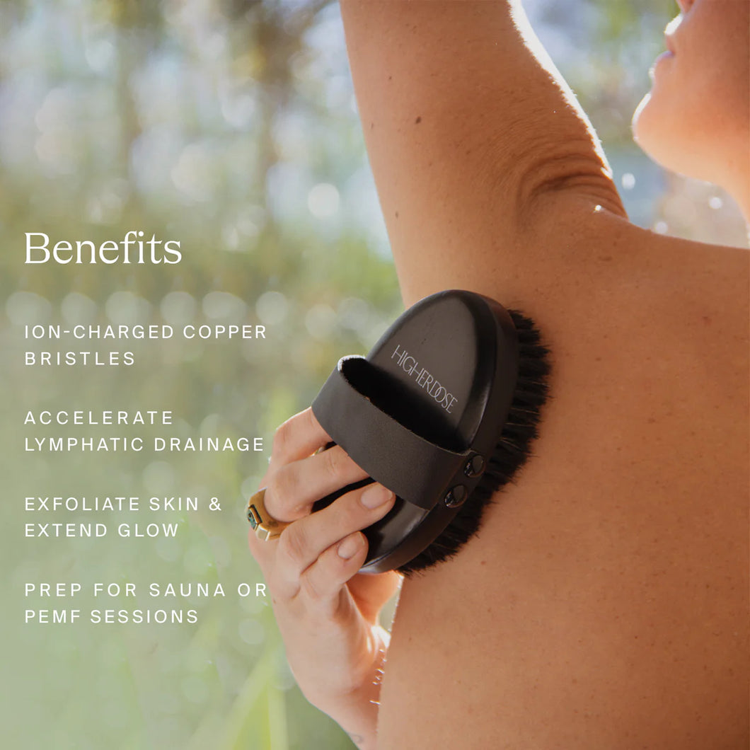 Higher Dose - Supercharge Copper Body Brush