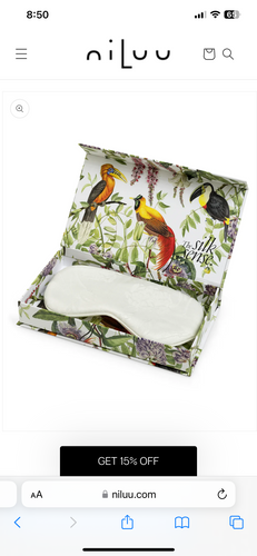 Niluu MAGNOLIA SLEEP MASK