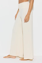 Zen Rib Journey Wide Leg Pant Vintage White - Spiritual Gangster
