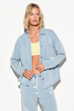 Spiritual Gangster- Eye Bloom Sunny Button Down