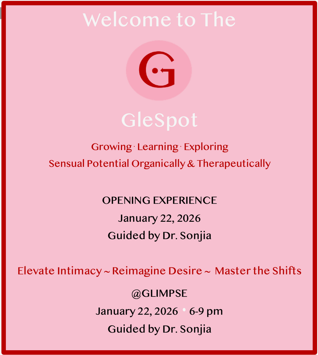 Glespot OPENING EXPERIENCE  January 22, 2026 6-9pm