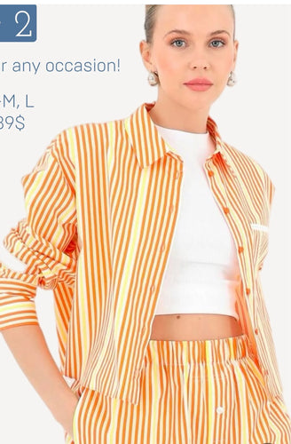 Lazy Mouse Button Down Top Orange