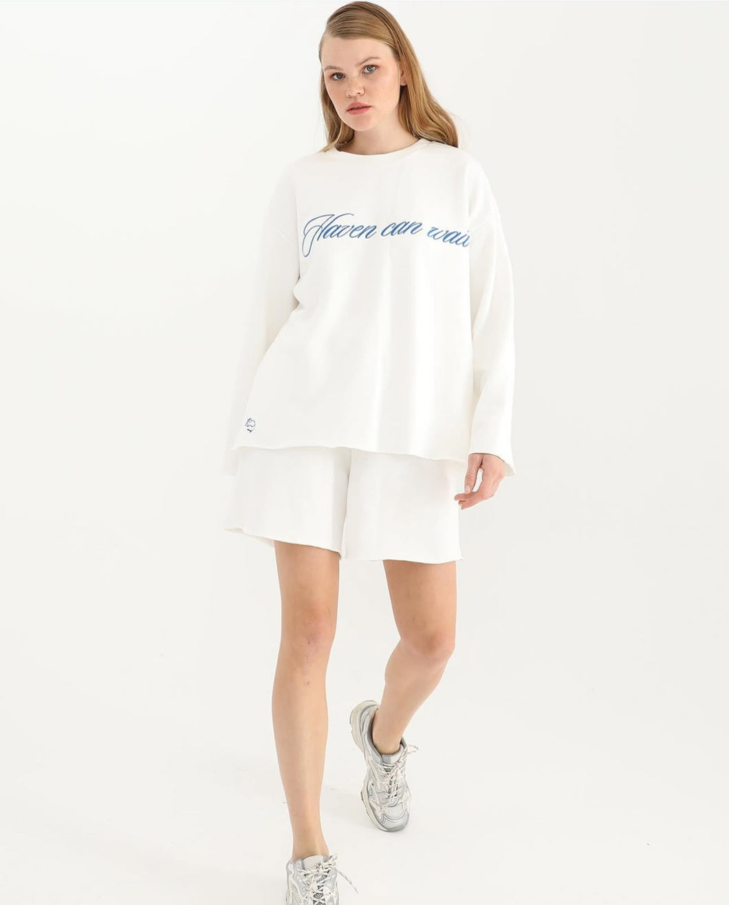 Lazy Mouse Shorts White LM