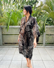 The KOI Kimono - Black & White