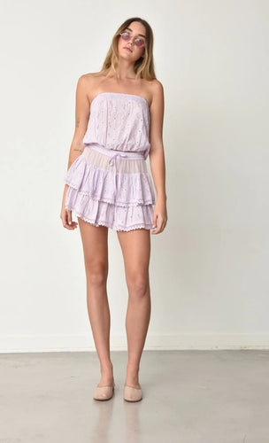 Muche Et Muchette- Lavender Mini Skort