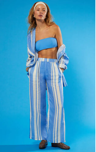Beach Riot- Audley Pant Harbor Stripe Pant