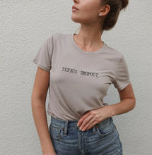 Tennis Dropout- Fog Tee