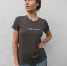 Tennis Dropout- Olive Tee