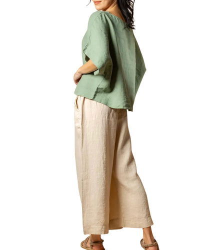 Linen pant beige ban de osh