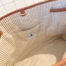 Charleston Large Tote - Basketweave - crownandcoastal