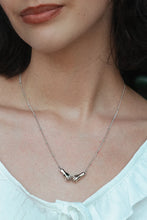 Script Necklace in Silver - Peter + June