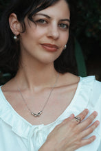 Script Necklace in Silver - Peter + June