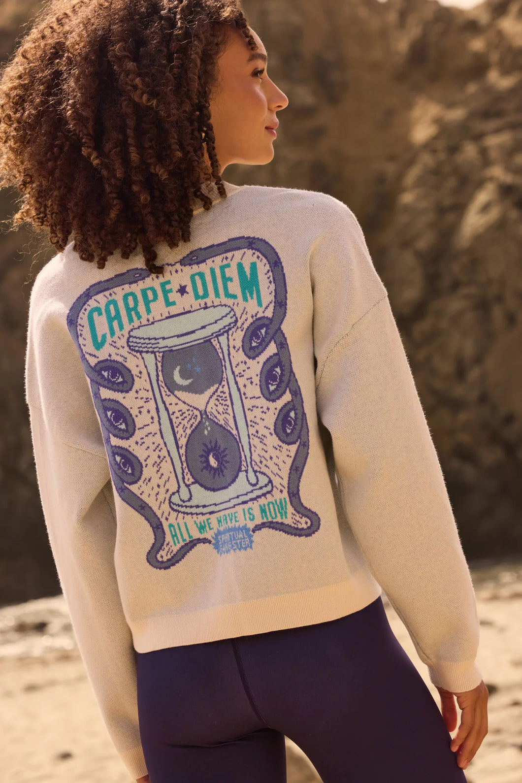 Spiritual Gangster-  Hourglass Delaney Cardigan