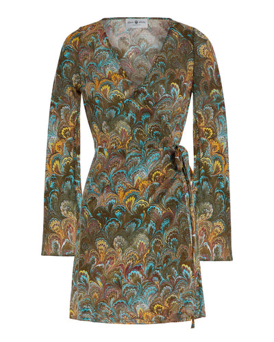 Zemra Swim  La Spiaggia Dress in Marmo