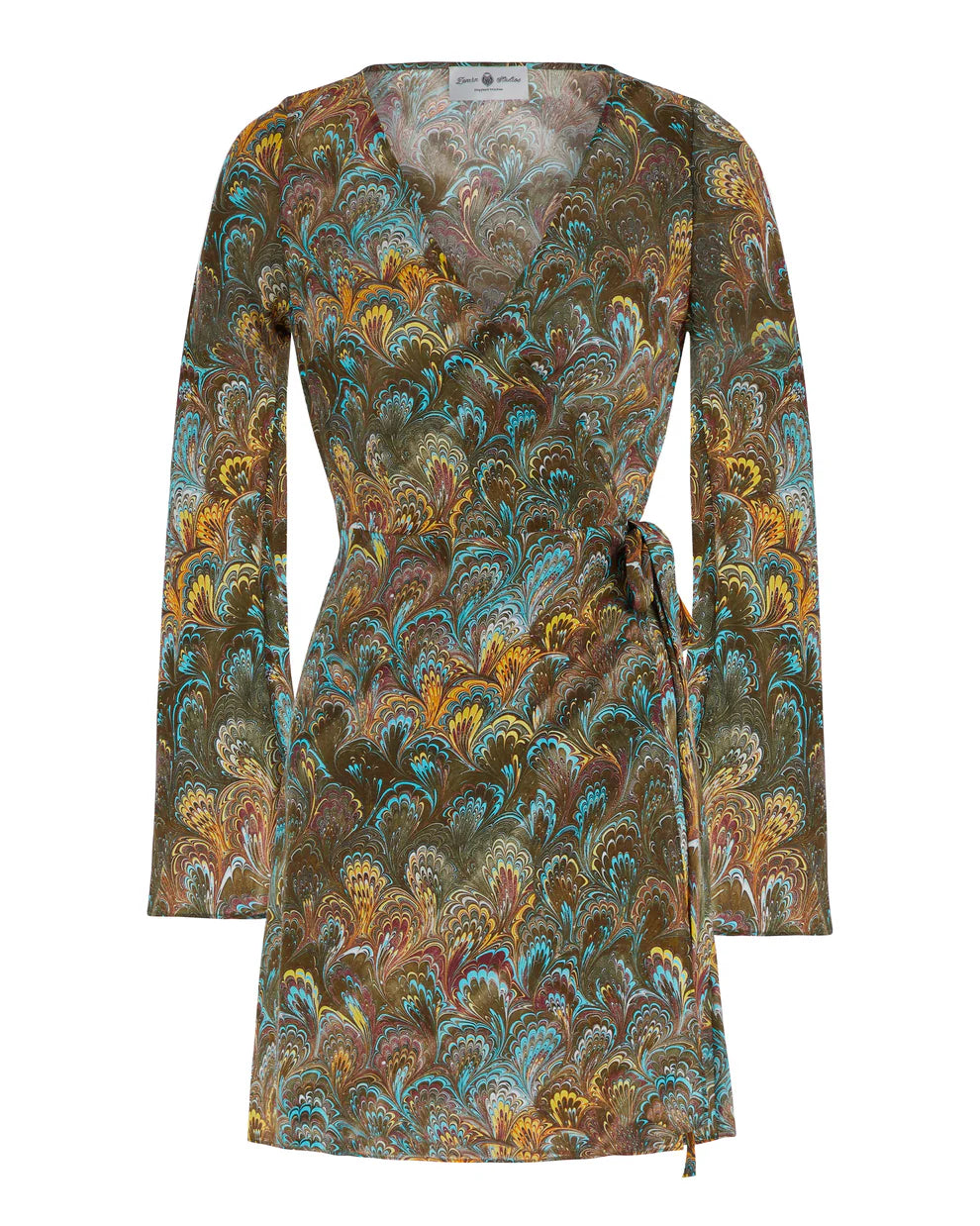 Zemra Swim  La Spiaggia Dress in Marmo