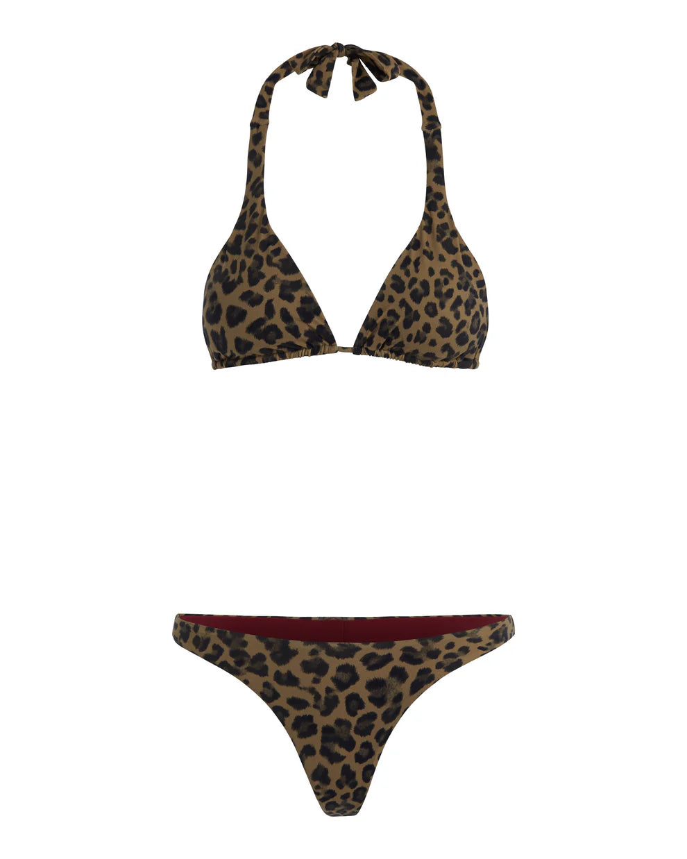 Zemra Swim - Halter Bikini in Bianca