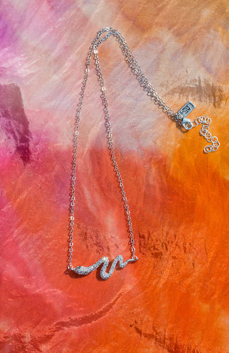 Snake Charmer Necklace - Sterling Silver