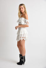 Turino Mini Skirt - White