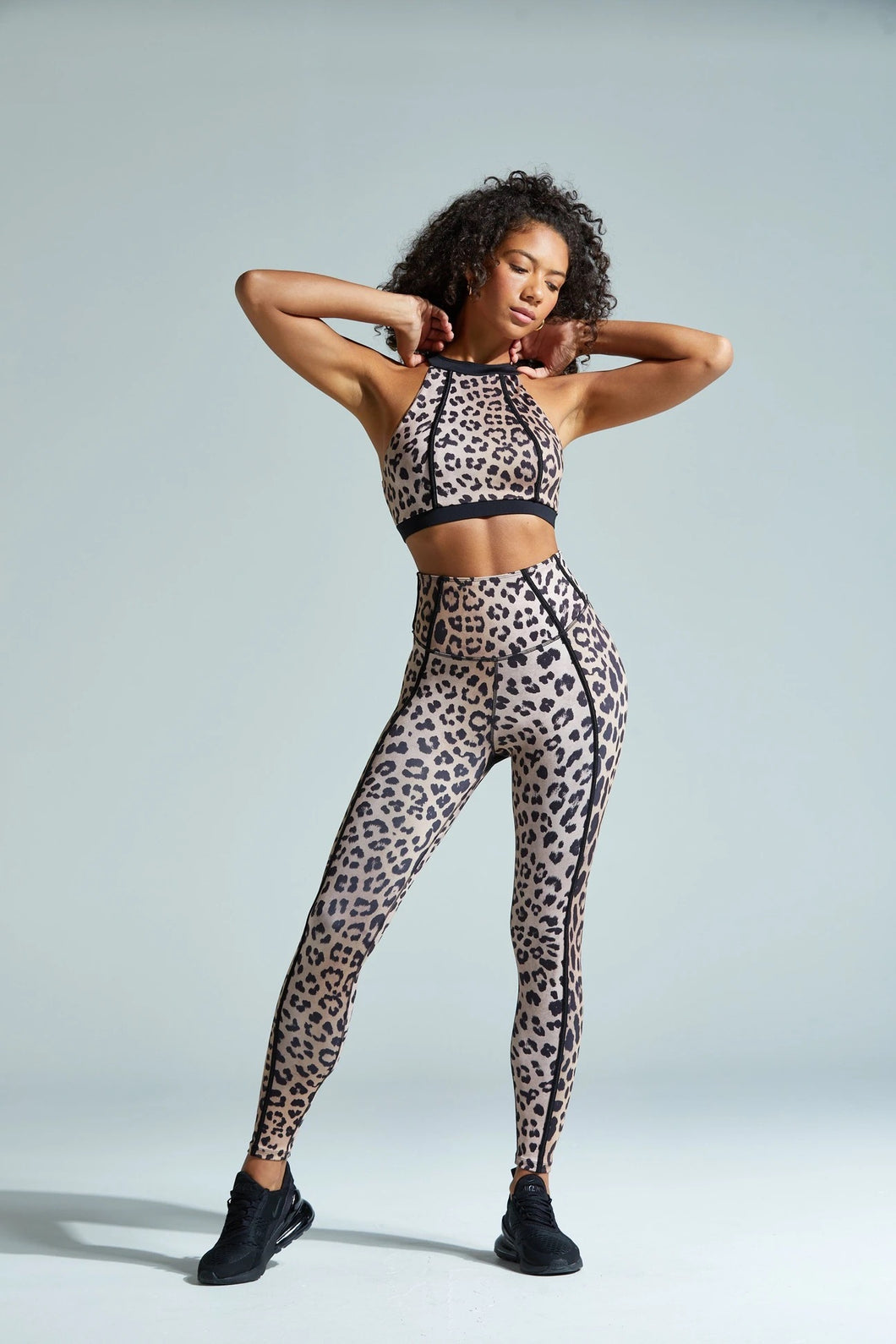 ASOS DESIGN legging in leopard print