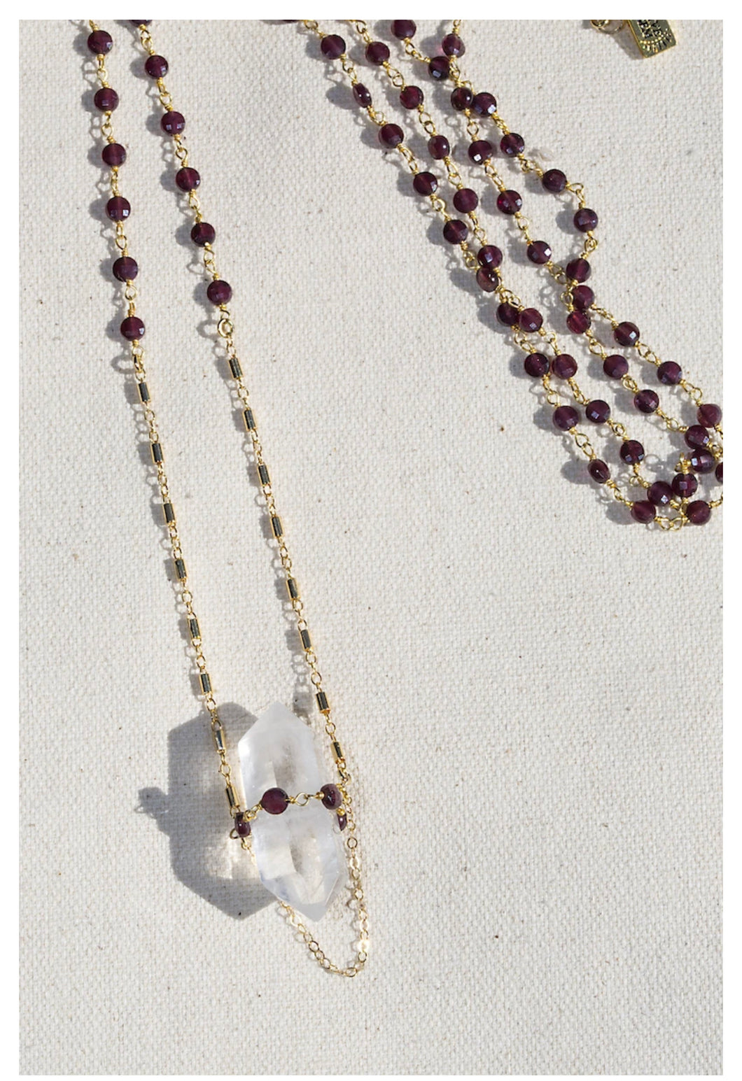 Spellbound Necklace - Garnet