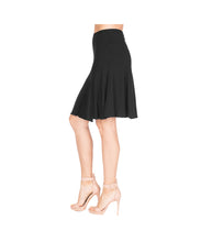 19” Paneled Skirt - Black