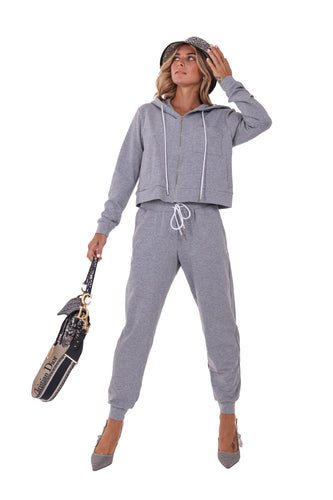 Cotton Joggers - Grey