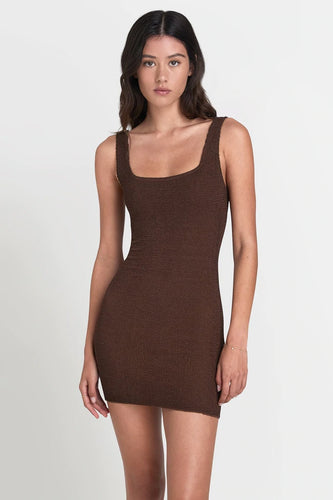 Hailey Dress - Chocolate (One Size)