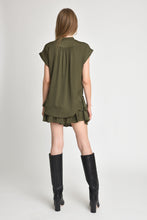 Yao Mini Skirt - Army Green