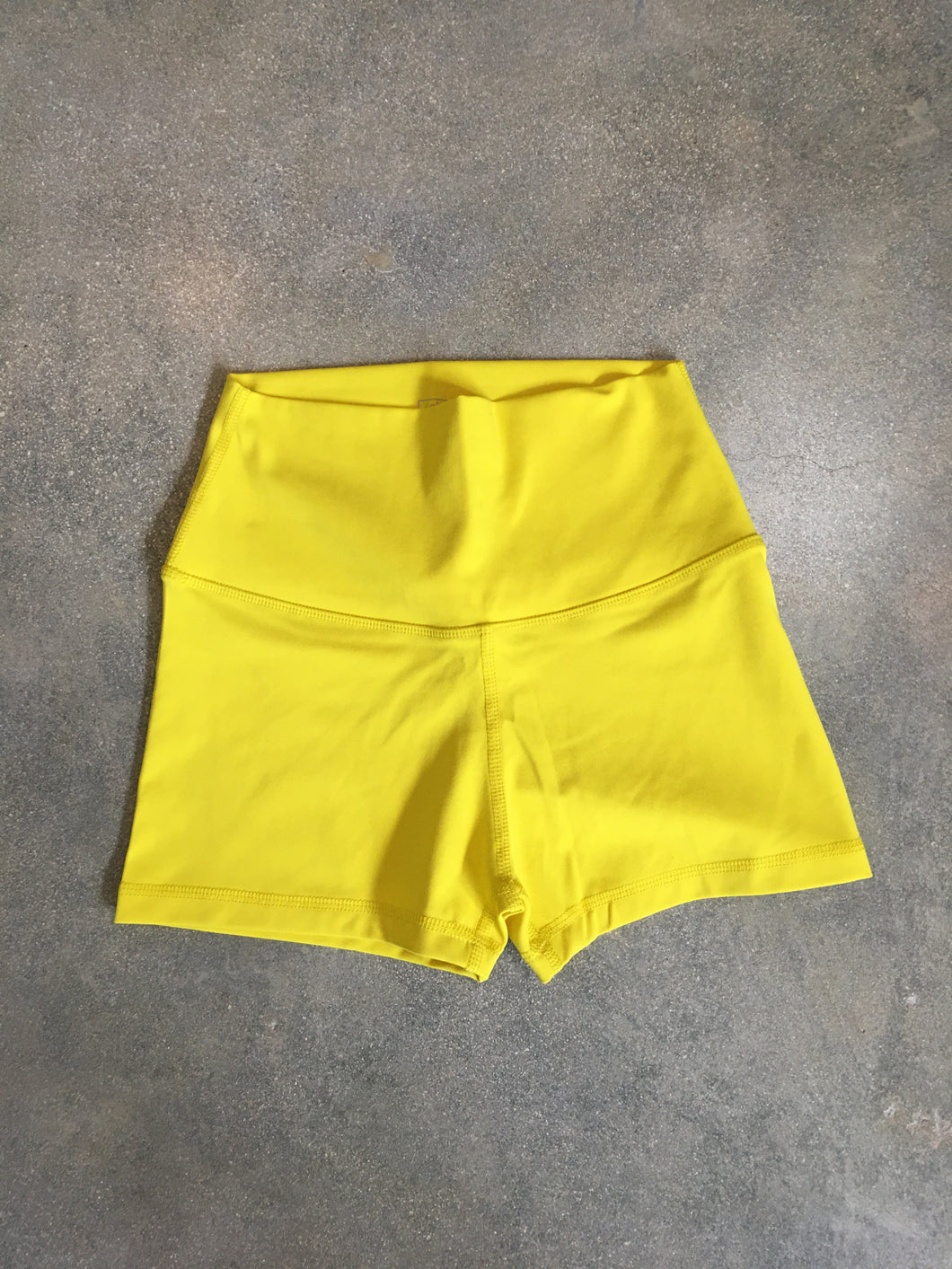 Glimpse the Label -  Short Shorts Yellow