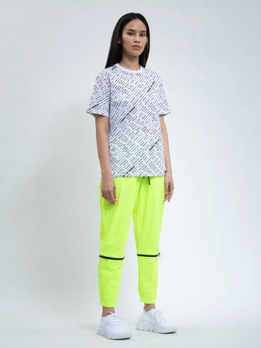 VOI - TRANSFORMABLE PANTS IN NEON LIME